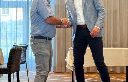 Herzlich willkommen im Rotary, Markus!